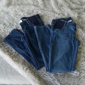Old Navy maternity jeans.